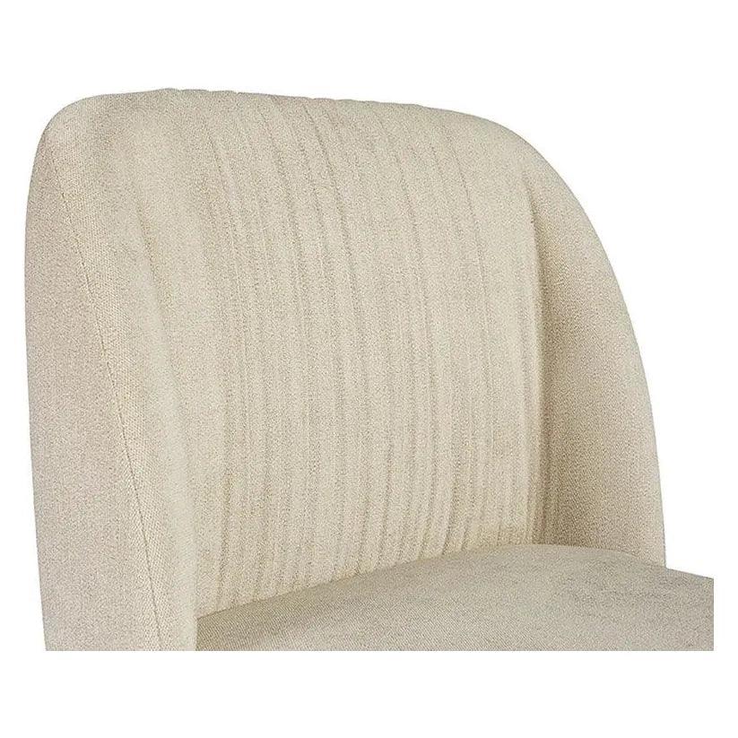 Nevin Fabric Armless Dining Chair 2PC - LOOMLAN - SUNPAN - Dining Chairs
