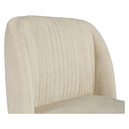 Nevin Fabric Armless Dining Chair 2PC - LOOMLAN - SUNPAN - Dining Chairs
