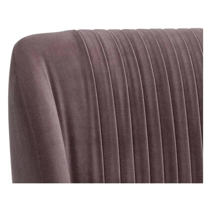 Nevin Fabric Armless Dining Chair 2PC - LOOMLAN - SUNPAN - Dining Chairs