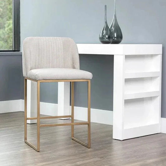 Nevin Modern Counter Stool - LOOMLAN - SUNPAN - Counter Stools