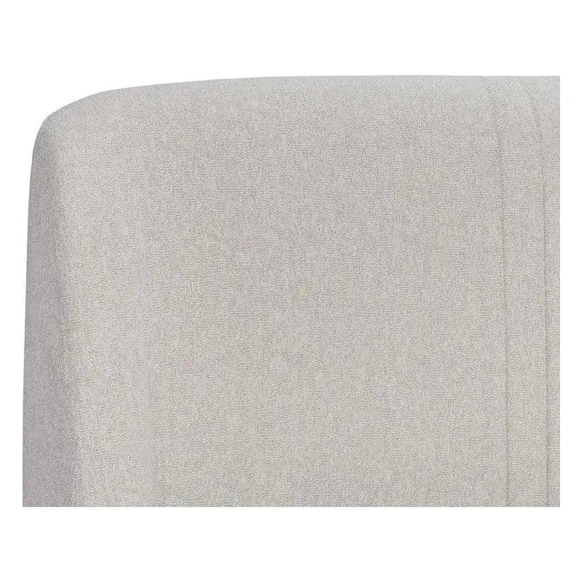 Nevin Velvet Modern Platform Bed - LOOMLAN - SUNPAN - Beds