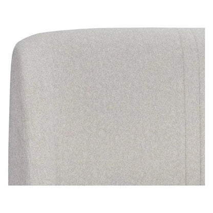 Nevin Velvet Modern Platform Bed - LOOMLAN - SUNPAN - Beds