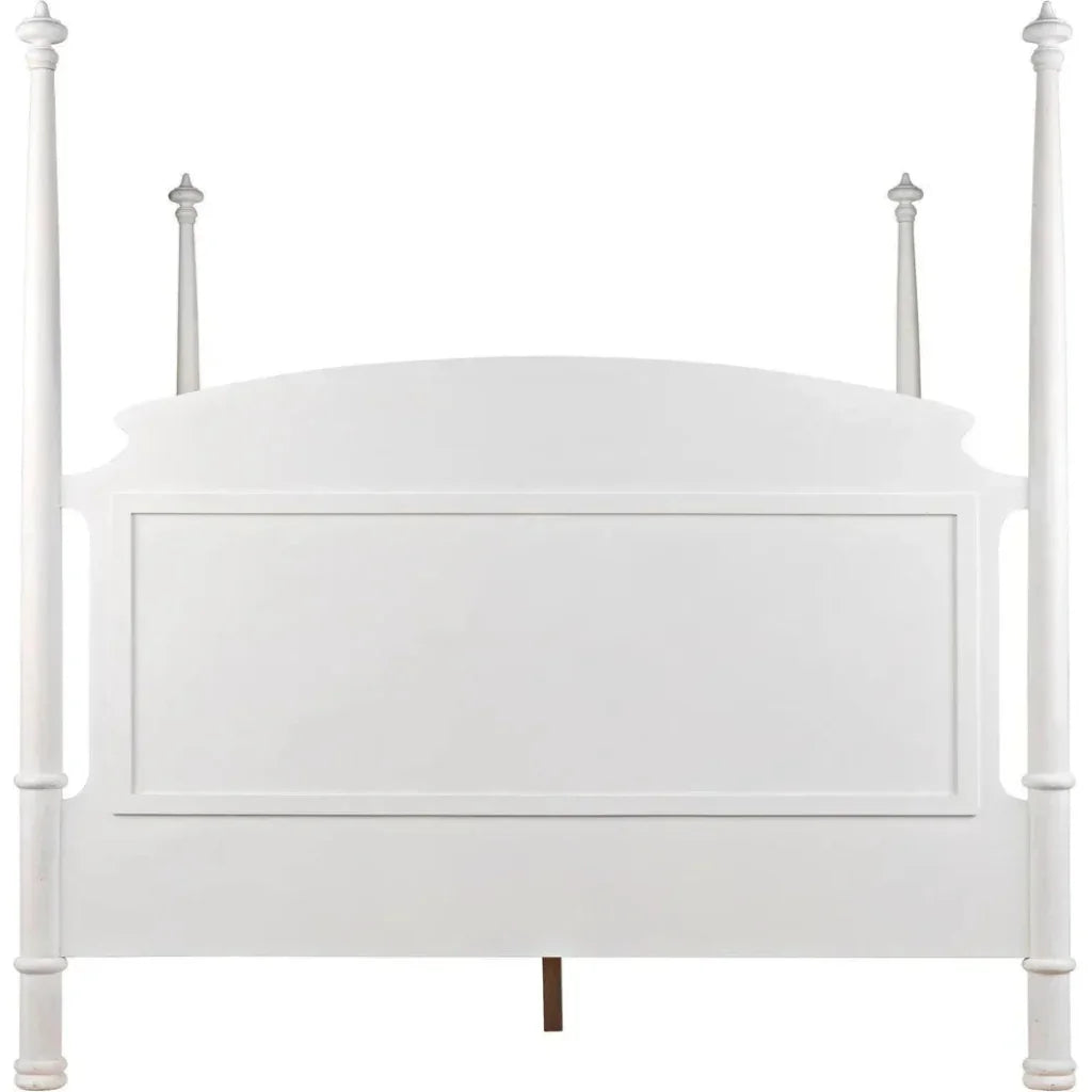 New Douglas Wood White Washed Bed Frame - LOOMLAN - Noir - Beds