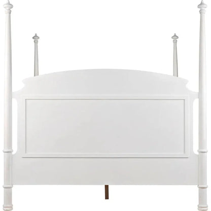 New Douglas Wood White Washed Bed Frame - LOOMLAN - Noir - Beds