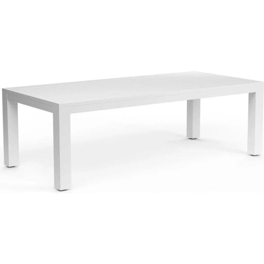 Newport Aluminum Outdoor Dining Table-Outdoor Dining Tables-Sunset West-LOOMLAN