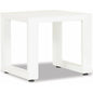 Newport Aluminum Outdoor End Table - LOOMLAN - Sunset West - Outdoor Side Tables