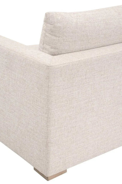 Newport Cream Outdoor Track Arm Sofa Chair-Outdoor Accent Chairs-Essentials For Living-LOOMLAN