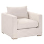 Newport Cream Outdoor Track Arm Sofa Chair-Outdoor Accent Chairs-Essentials For Living-LOOMLAN