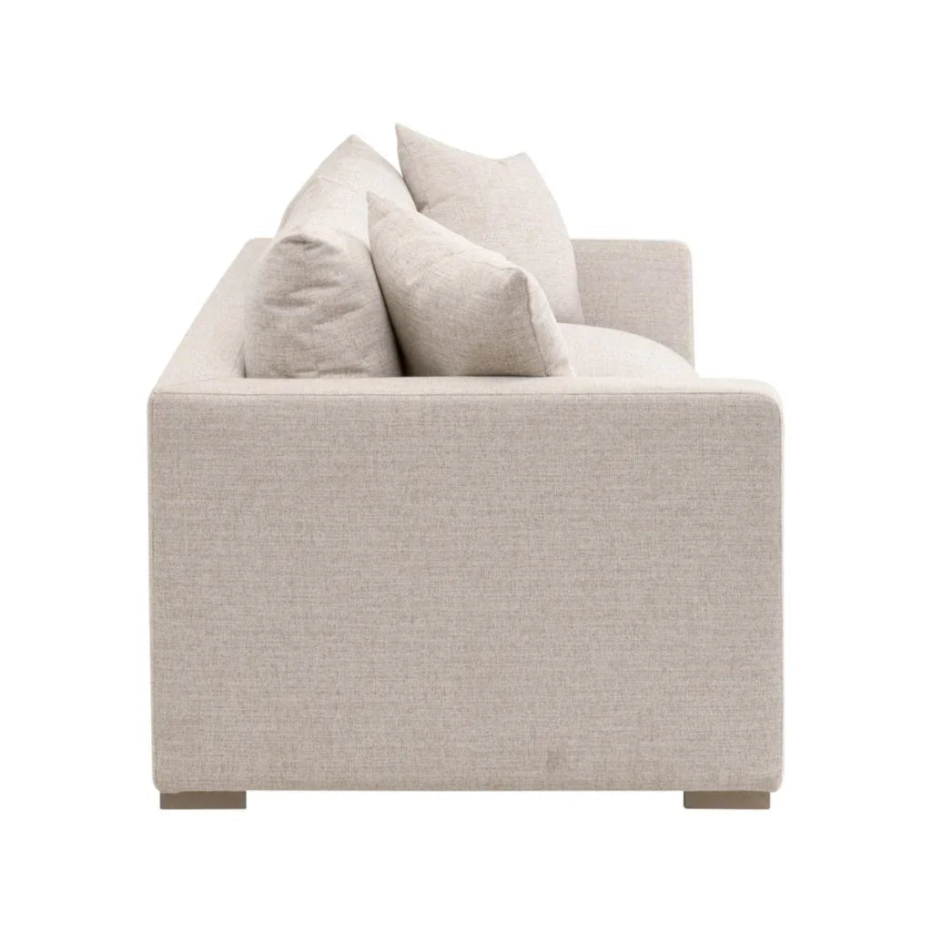 Newport Cream Outdoor Track Arm Sofa - LOOMLAN - Essentials For Living - Outdoor Sofas & Loveseats