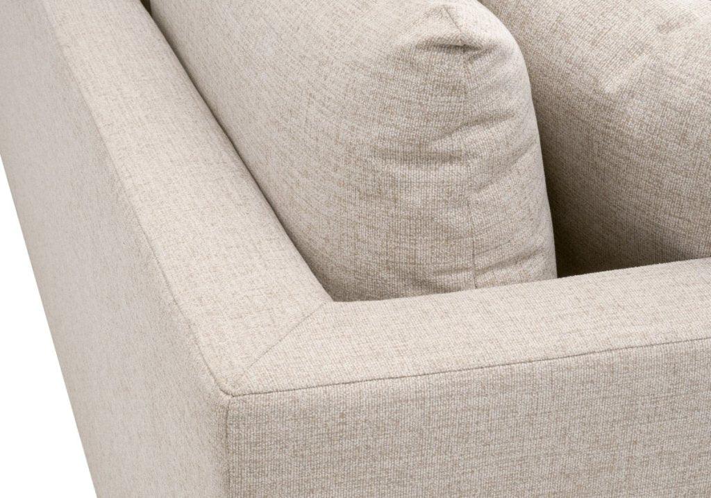 Newport Cream Outdoor Track Arm Sofa - LOOMLAN - Essentials For Living - Outdoor Sofas & Loveseats