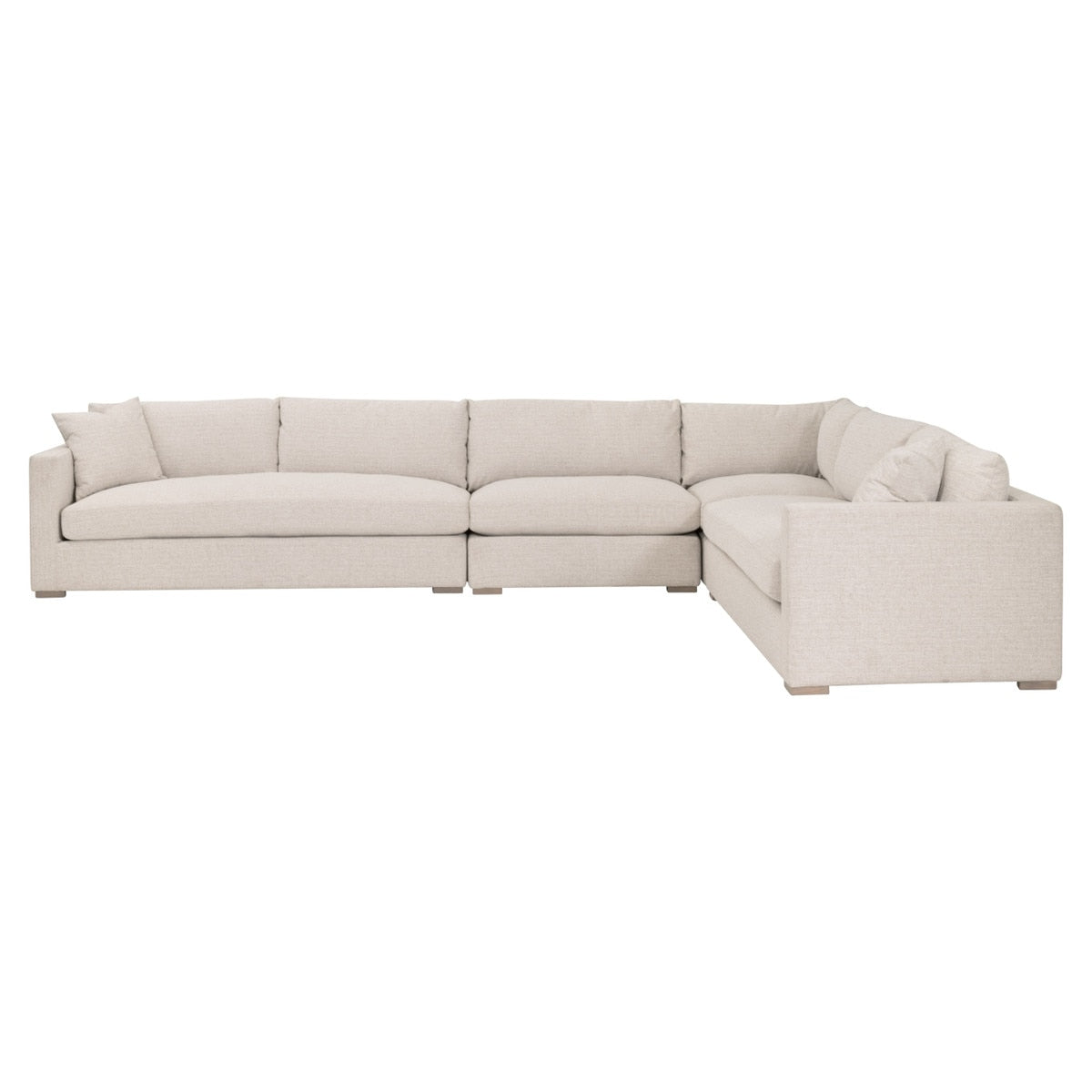 Newport Fabric One Seater Outdoor Modular Sofa