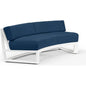 Newport Sunbrella Outdoor Curved Sofa - LOOMLAN - Sunset West - Outdoor Sofas & Loveseats