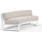 Newport Sunbrella Outdoor Curved Sofa - LOOMLAN - Sunset West - Outdoor Sofas & Loveseats
