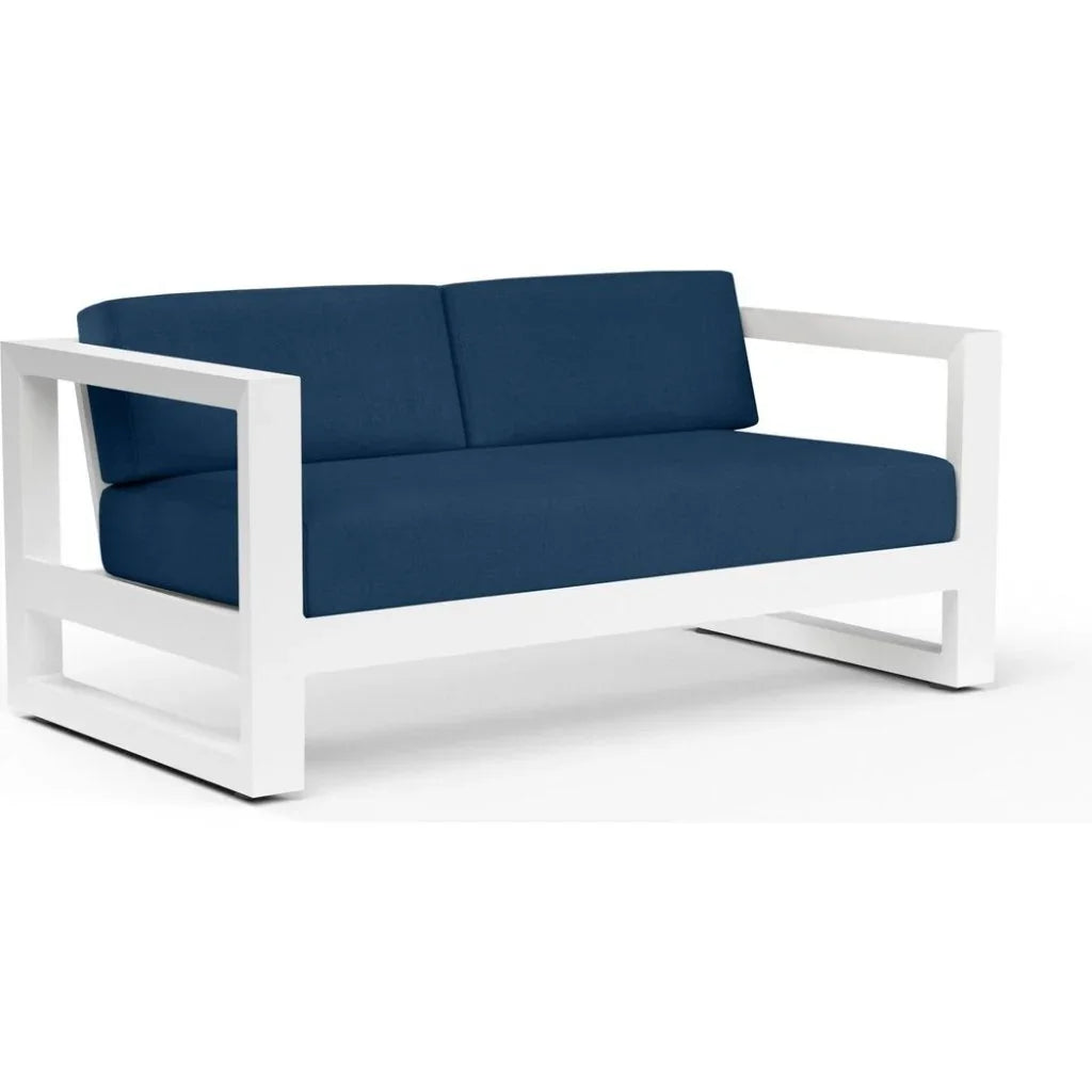 Newport Sunbrella Outdoor Loveseat - LOOMLAN - Sunset West - Outdoor Sofas & Loveseats