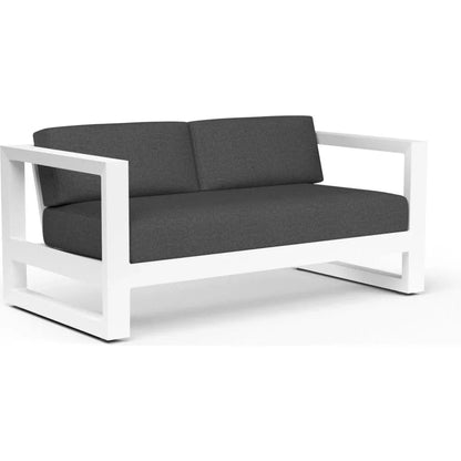 Newport Sunbrella Outdoor Loveseat - LOOMLAN - Sunset West - Outdoor Sofas & Loveseats