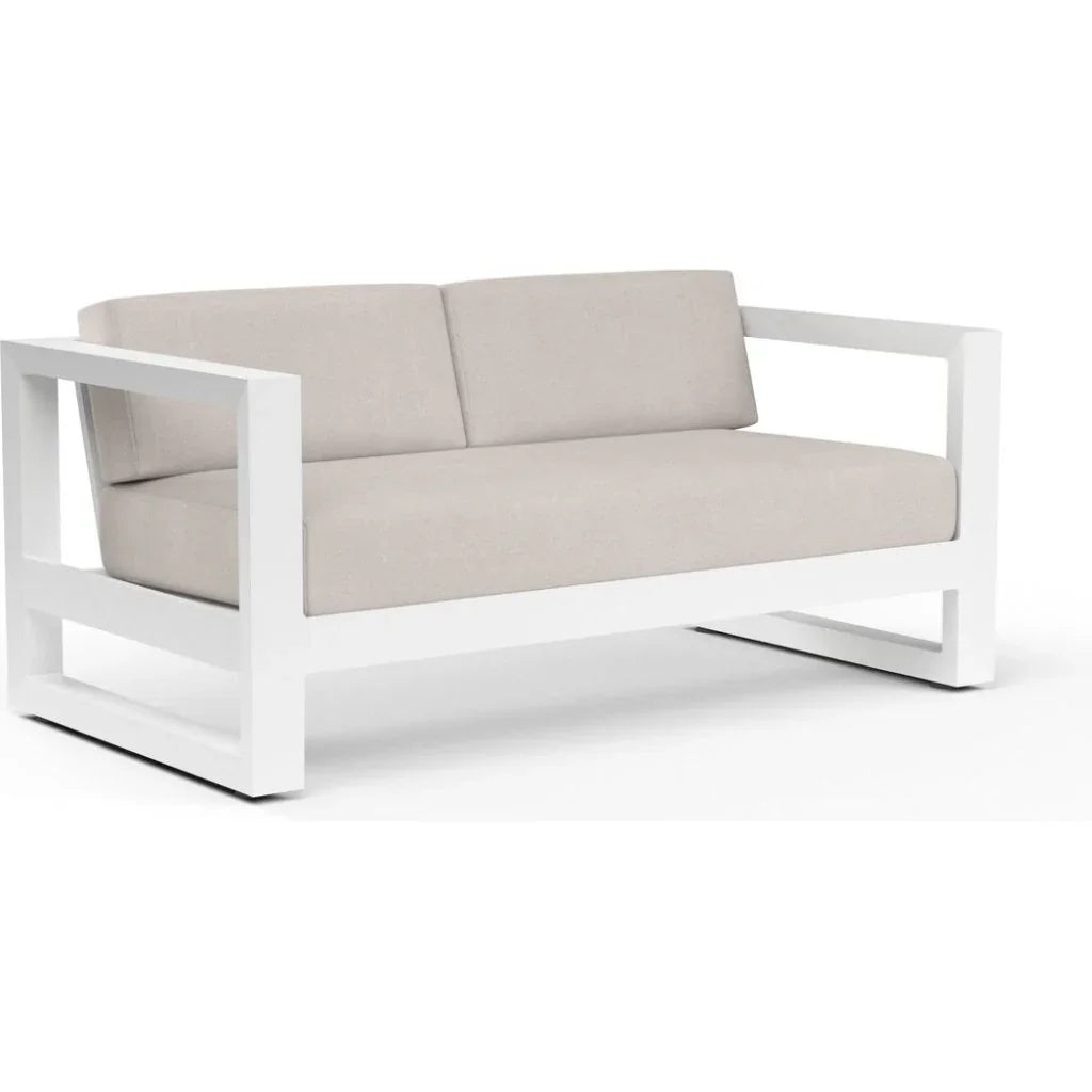 Newport Sunbrella Outdoor Loveseat - LOOMLAN - Sunset West - Outdoor Sofas & Loveseats
