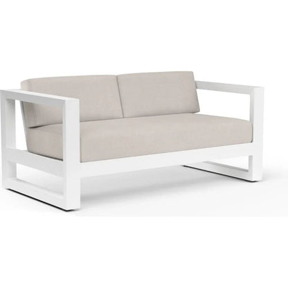 Newport Sunbrella Outdoor Loveseat - LOOMLAN - Sunset West - Outdoor Sofas & Loveseats
