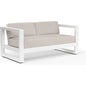 Newport Sunbrella Outdoor Loveseat - LOOMLAN - Sunset West - Outdoor Sofas & Loveseats
