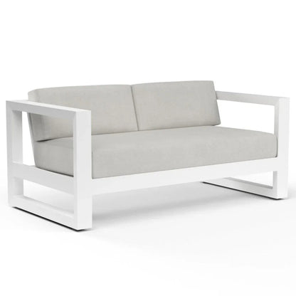 Newport Sunbrella Outdoor Loveseat - LOOMLAN - Sunset West - Outdoor Sofas & Loveseats
