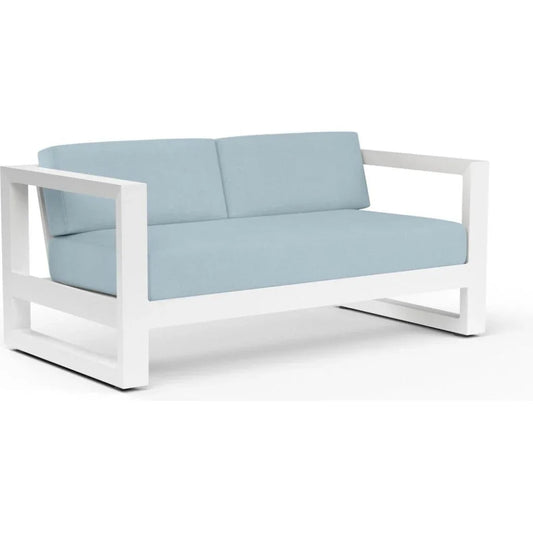 Newport Sunbrella Outdoor Loveseat - LOOMLAN - Sunset West - Outdoor Sofas & Loveseats