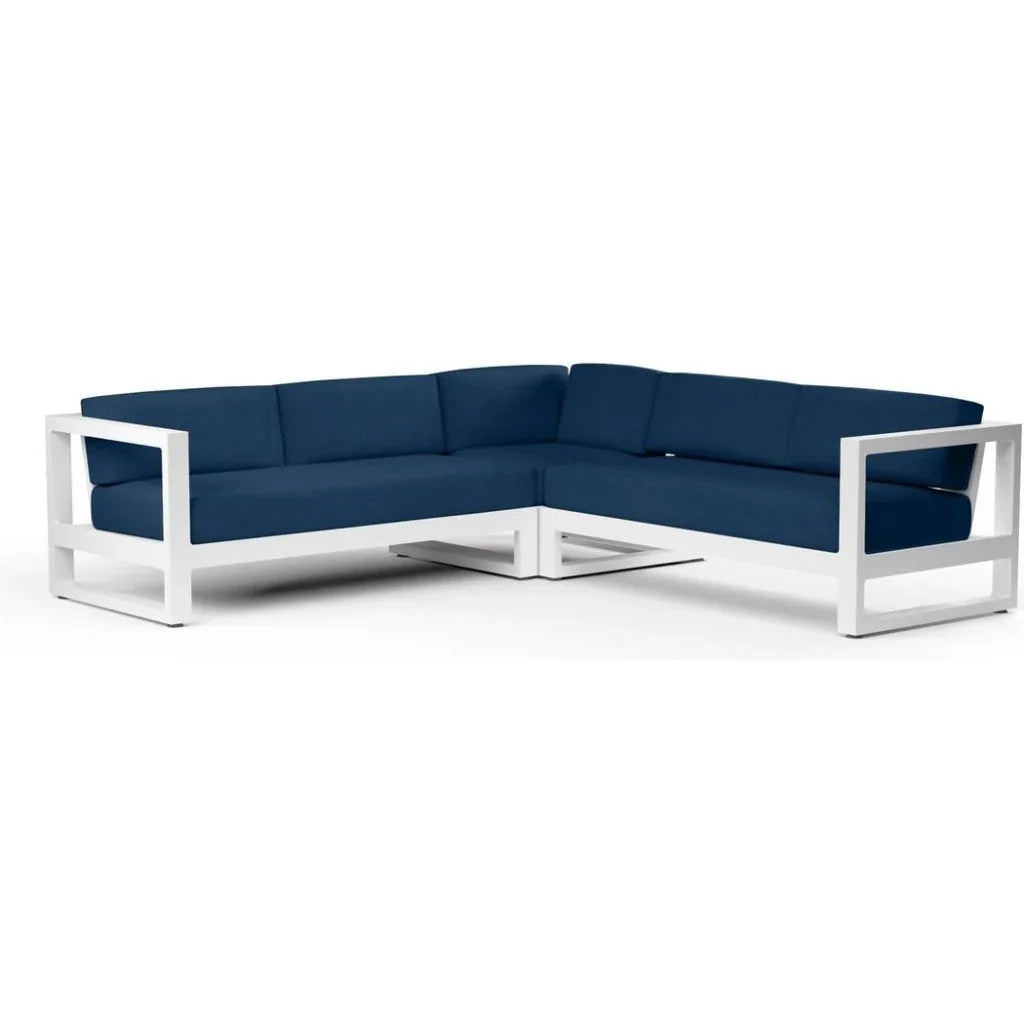 Newport Sunbrella Outdoor Sectional Sofa - LOOMLAN - Sunset West - Outdoor Sofas & Loveseats