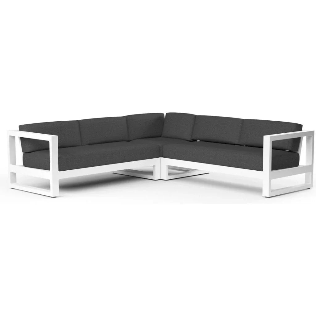 Newport Sunbrella Outdoor Sectional Sofa - LOOMLAN - Sunset West - Outdoor Sofas & Loveseats