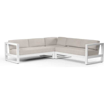 Newport Sunbrella Outdoor Sectional Sofa - LOOMLAN - Sunset West - Outdoor Sofas & Loveseats