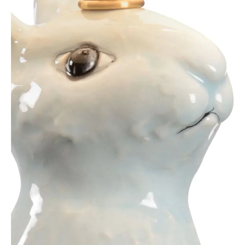 Next Generation Ceramic Baby Bunny Base Table Lamp - LOOMLAN - Wildwood - Table Lamps