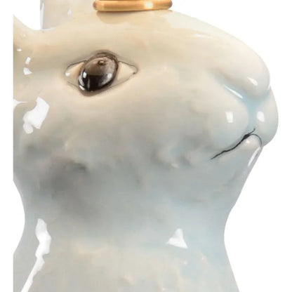 Next Generation Ceramic Baby Bunny Base Table Lamp - LOOMLAN - Wildwood - Table Lamps