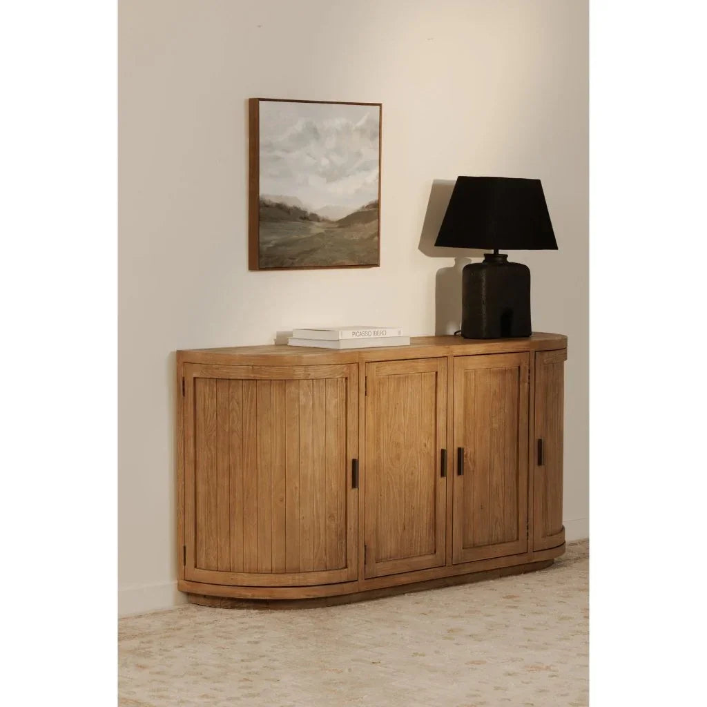 Nicola Natural Reclaimed Pine Sideboard - LOOMLAN - Moe's Home - Sideboards