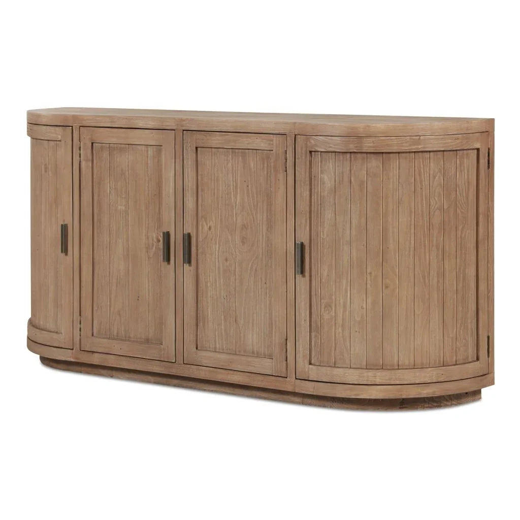 Nicola Natural Reclaimed Pine Sideboard - LOOMLAN - Moe's Home - Sideboards