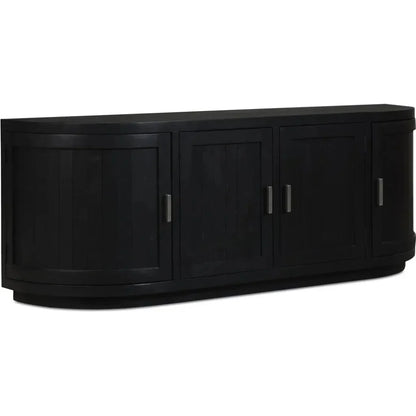 Nicola Natural Wood Media Cabinet - LOOMLAN - Moe's Home - TV Stands & Media Centers