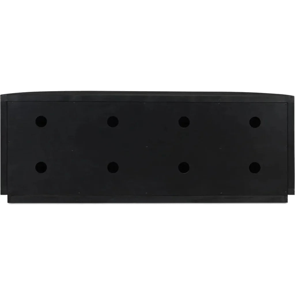 Nicola Natural Wood Media Cabinet - LOOMLAN - Moe's Home - TV Stands & Media Centers