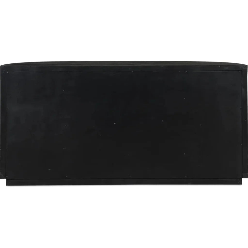 Nicola Wood Black Sideboard - LOOMLAN - Moe's Home - Sideboards