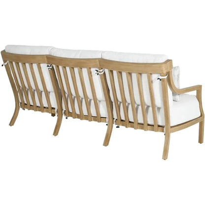 Nicoya Cushioned Deep Seating 3 Seater Sofa - LOOMLAN - Castelle - Outdoor Sofas & Loveseats