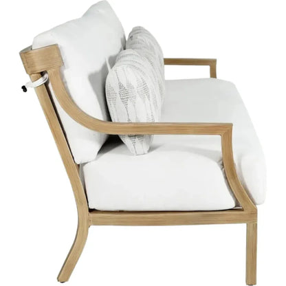 Nicoya Cushioned Deep Seating 3 Seater Sofa - LOOMLAN - Castelle - Outdoor Sofas & Loveseats