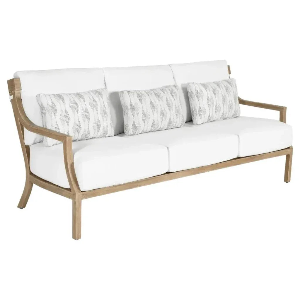 Nicoya Cushioned Deep Seating 3 Seater Sofa - LOOMLAN - Castelle - Outdoor Sofas & Loveseats