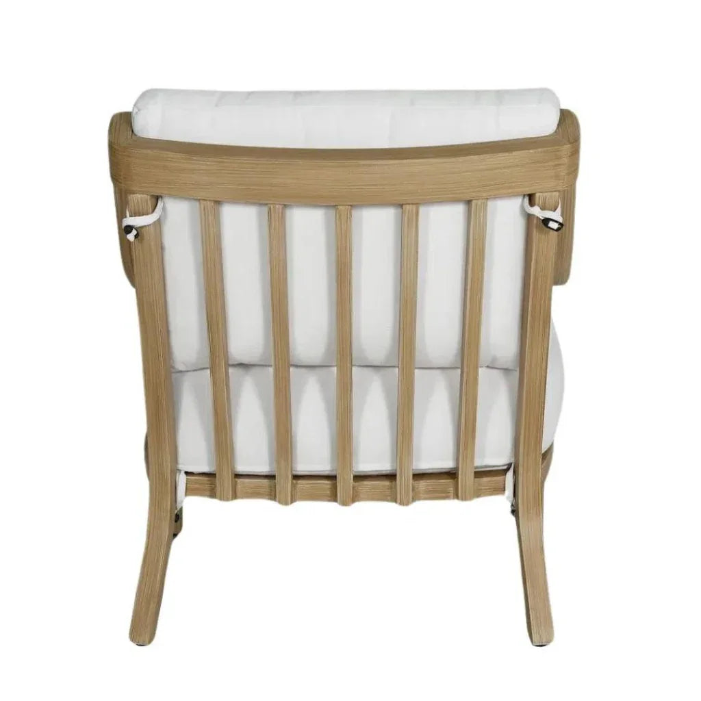 Nicoya Cushioned Lounge Chair Sunbrella Cushions-Outdoor Accent Chairs-Castelle-LOOMLAN