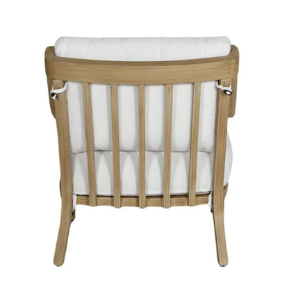 Nicoya Cushioned Lounge Chair Sunbrella Cushions-Outdoor Accent Chairs-Castelle-LOOMLAN