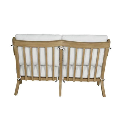 Nicoya Deep Seating Cushioned Loveseat - LOOMLAN - Castelle - Outdoor Sofas & Loveseats