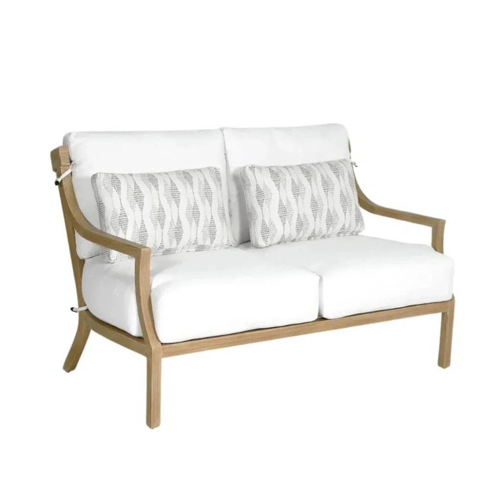 Nicoya Deep Seating Cushioned Loveseat - LOOMLAN - Castelle - Outdoor Sofas & Loveseats