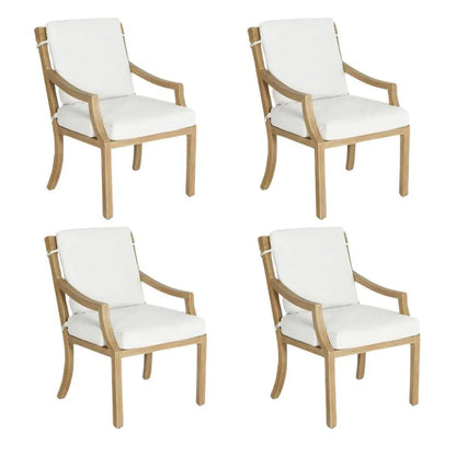 Nicoya Formal Arm Dining Chair Outdoor Living Castelle-Outdoor Dining Chairs-Castelle-LOOMLAN