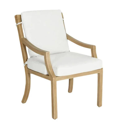 Nicoya Formal Arm Dining Chair Outdoor Living Castelle-Outdoor Dining Chairs-Castelle-LOOMLAN