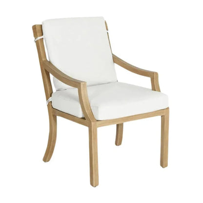 Nicoya Formal Arm Dining Chair Outdoor Living Castelle-Outdoor Dining Chairs-Castelle-LOOMLAN
