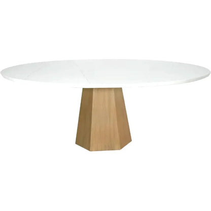Nicoya Outdoor Round Dining Table-Outdoor Dining Tables-Castelle-LOOMLAN