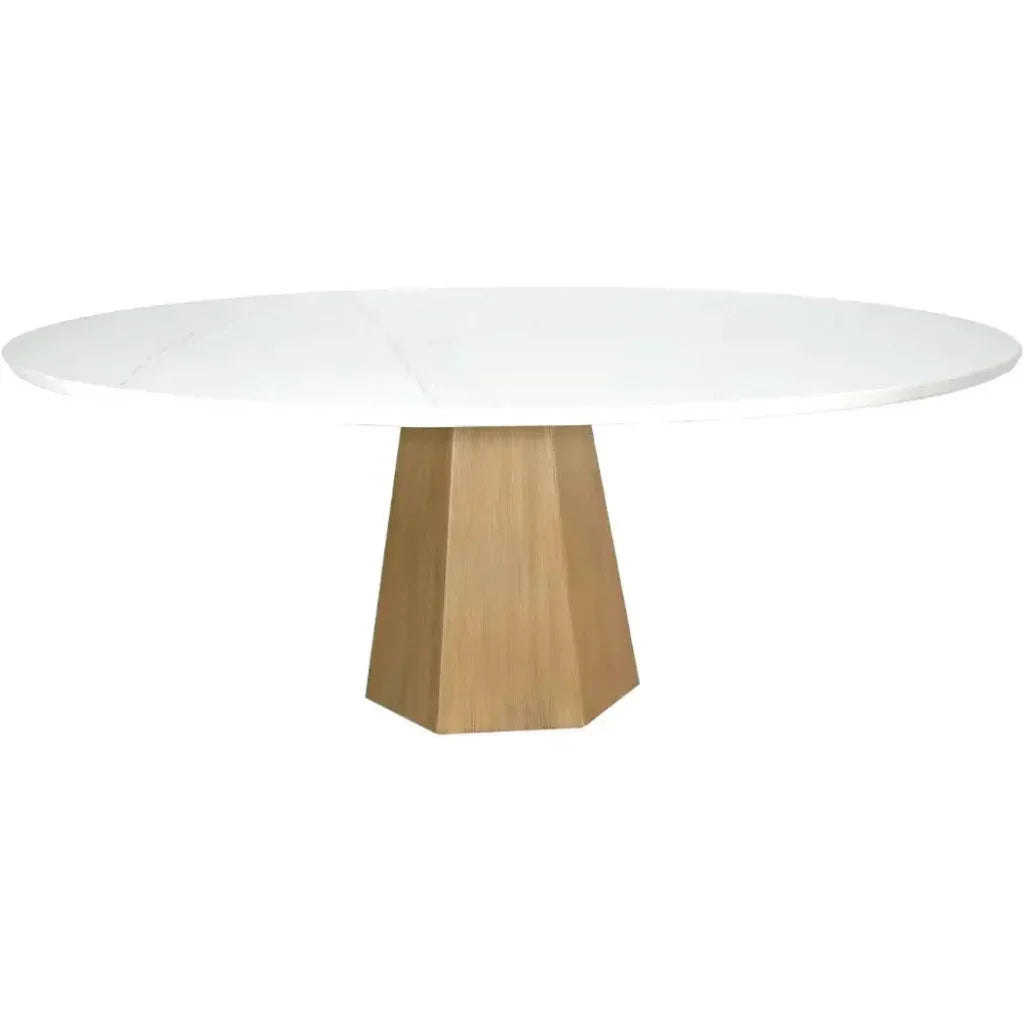 Nicoya Outdoor Round Dining Table-Outdoor Dining Tables-Castelle-LOOMLAN