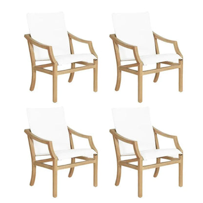 Nicoya Sling Dining Chair Outdoor Living By Castelle-Outdoor Dining Chairs-Castelle-LOOMLAN