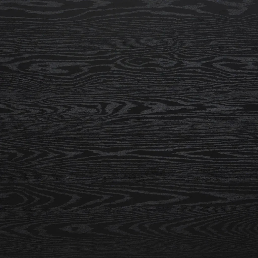 Nida Wood & Steel Black Rectangular Dining Table-Dining Tables-Zuo Modern-LOOMLAN