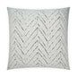 Nifty Handmade White Cotton Throw Pillow - LOOMLAN - D.V. Kap - Throw Pillows