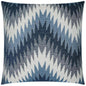 Nigel Ocean Chevron Blue Navy Large Throw Pillow Insert - LOOMLAN - D.V. Kap - Throw Pillows